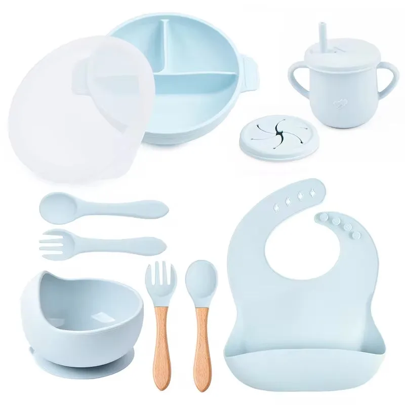 TinyTummy Suction Feeding Set – Durable, BPA-Free Baby Weaning Essentials