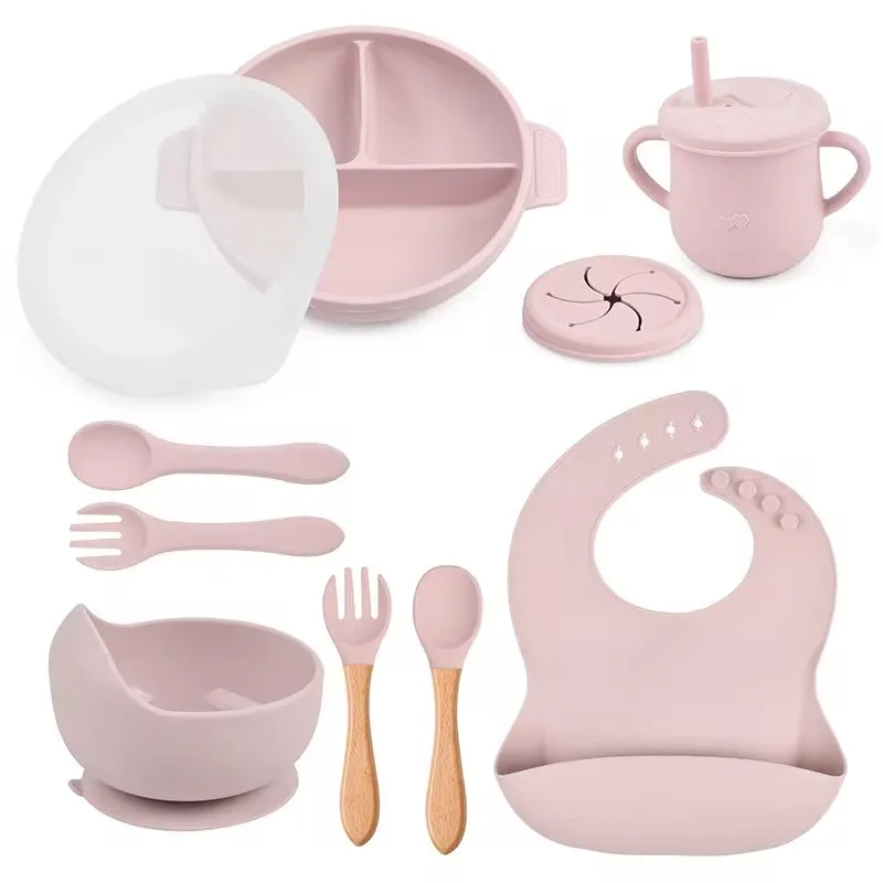 TinyTummy Suction Feeding Set – Durable, BPA-Free Baby Weaning Essentials