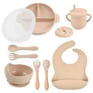 TinyTummy Suction Feeding Set – Durable, BPA-Free Baby Weaning Essentials