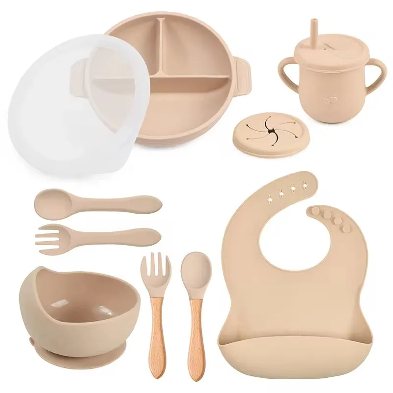 TinyTummy Suction Feeding Set – Durable, BPA-Free Baby Weaning Essentials