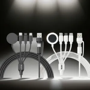 Trek Outfit Multi-Device 4-in-2 Charging Cable for Apple Devices - Mix & Match