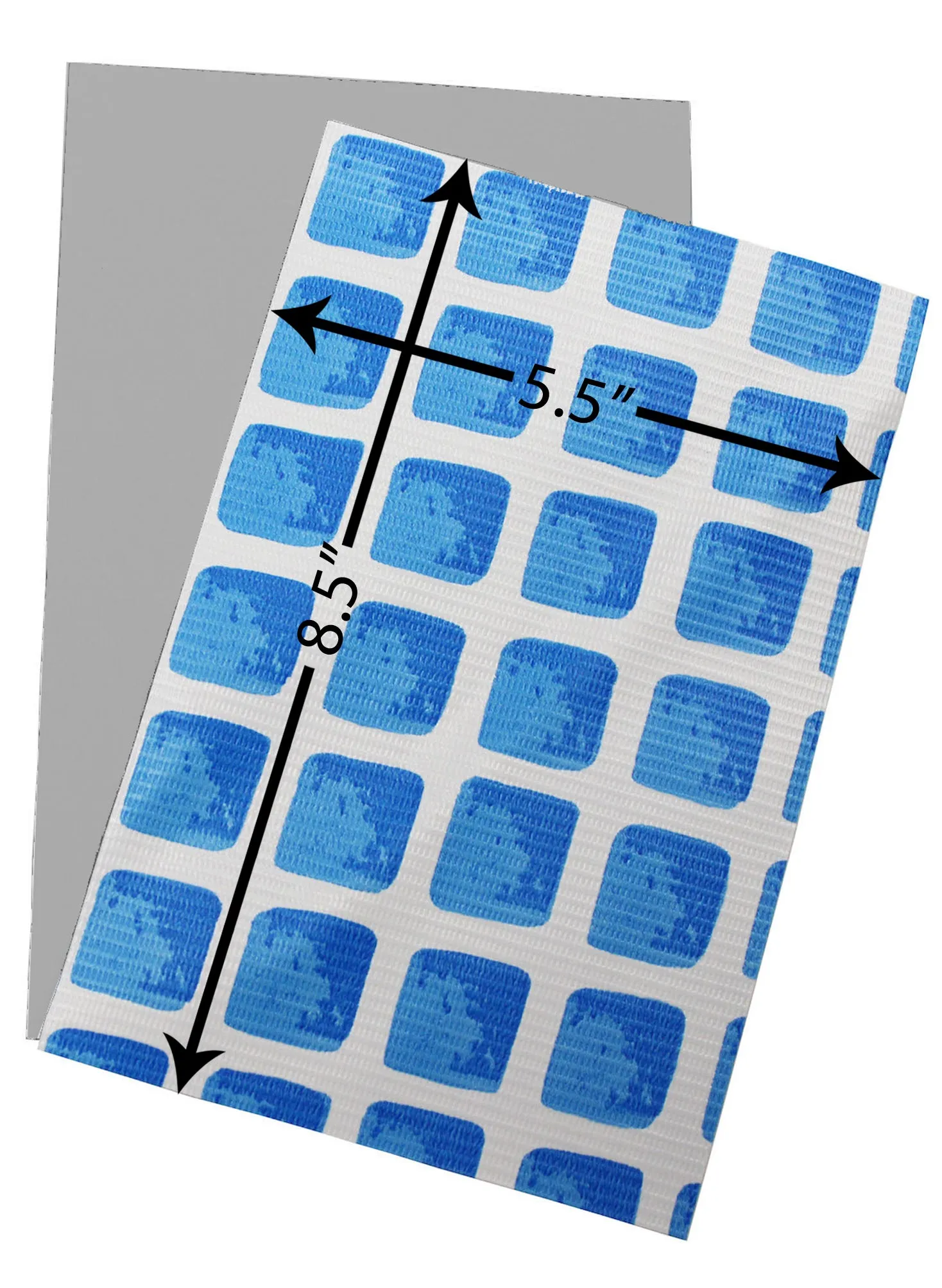 Ultra Frame Pool Liner Repair Kit | Durable Vinyl Glue with Option of Glue-Down or Peel-and-Stick Blue Pool Print Patches for Reliable Repairs