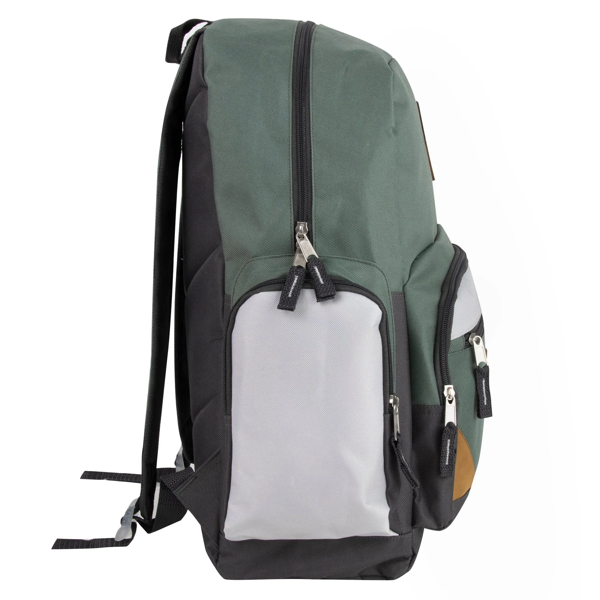 Wholesale 48cm Duo Compartment Backpack with Laptop Sleeve 25L Capacity - 3 Girls Colours